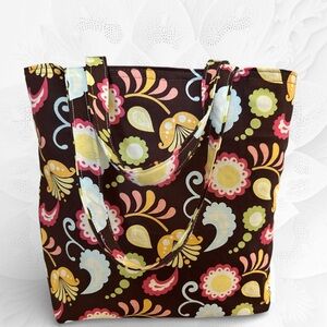 Paisley Print Tote Bag Handmade Simple Classy Chic